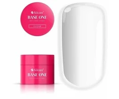 SILCARE Base One gelinis nagų lakas – skaidrus, 50 g