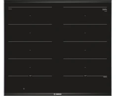 Kaitlentė Bosch PXX675DC1E hob Juodas, Nerūdijantis plienas Built-in Zone induction hob 4 zone(s)