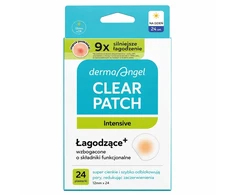 Silesian Pharma DERMA ANGEL Intensyvūs hidrokolloidiniai pleistrai nuo poodinio aknės su salicilo rūgštimi 1 pak. - 24 vnt. (632494)
