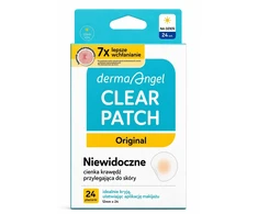 Silesian Pharma DERMA ANGEL Originalūs hidrokolloidiniai pleistrai nuo paviršinio spuogų bėrimo dienai 1 pak. - 24 vnt. (634556)