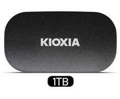 Kietasis diskas Kioxia Exceria Plus G2 Portable 1 TB, Externe SSD - juodas, USB-C 3.2 Gen 2 (10 Gbit/s)