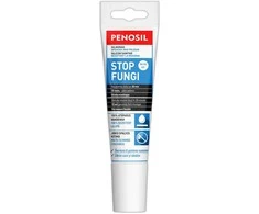 Priešpelėsinis silikoninis hermetikas PENOSIL Stop Fungi, bespalvis, 100 ml