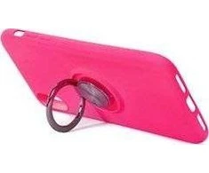 Dėklas Siliconering SILICONE RING MOTO G9 PLAY Rožinis