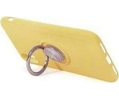Dėklas SILICONE RING SAMSUNG GALAXY A42 Geltonas