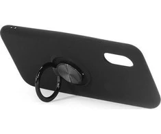Dėklas Siliconering SILICONE RING XIAOMI REDMI NOTE 9 5G 2021 Juodas