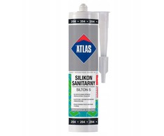 SILIKON SANITARNY SIL-S280-B/ATLAS SILTON S KARTUSZ 280 ml JUODA