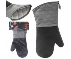 Orion Küchenhandschuh Ofenhandschuh Schutzhandschuh aus Silikon juodas 40x20 cm