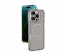 „AmazingThing Titan Pro Mag“ dėklas su magnetiniu žiedu, skirtas „iPhone 16 Pro Max“ – pilkas