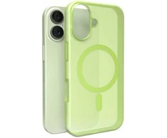 Puro Daylight Magsafe Compatible Silicone dėklas skirtas Apple iPhone 17 – Translucent žalios spalvos