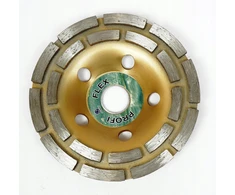 SILVER Deimantinis šlifavimo diskas 115 segmentų / sidabrinis 5 mm