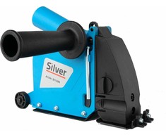 SILVER Sidabrinis Sidabrinis APSAUGINIS GAUBTAS NUO DULKIŲ ŠLIFUOKLIUI 115-125+ADAPTERIAI