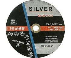 SILVER TARCZA DO CIĘCIA METALU 230 x 2,0 x 22,2mm