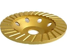 SILVER TARCZA SZLIFIERSKA DIAMENTOWA 115TURBO/Sidabrinis 5mm
