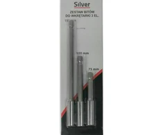 SILVER Magnetinai antgalio laikikliai 150/100/75mm 3vnt