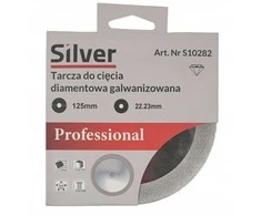 Silver Sidabrinis TARCZA DIAMENTOWA DO CIĘCIA 125x1,1x15mm /Sidabrinis