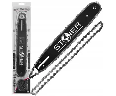 SILVER Sidabrinis SIDABRINIS KREIPTUVAS+2xGRANDINĖS 15″ 325 64 narelių SKIRTAS HUSQVARNA /STONER
