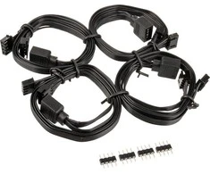 SilverStone SST-CPL01 – 4 kontaktų RGB Y – 60 CM plėtinys