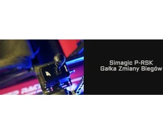 „Simagic“ apvali pavarų perjungimo rankenėlė – anglies pluošto, juoda