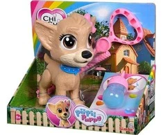Simba Chi Chi Love pii Pii šuniukas daro šlapimąsi