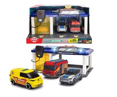 SIMBA Dickie gelbėjimo stotis + 3 transporto priemonės 371-6027