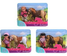 Simba VI Pony lėlė su arkliu - 105737464