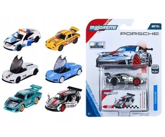 Simba MAJORETTE AUTO MET PORSCHE DELUXE 8CM MIX6 B/C24