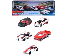 Majorette Žaisliniai Toyota lenktyniniai automobiliai 5 vnt