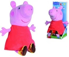 Hasbro „Simba Pig Peppa“ pliušinis talismanas su garsu 22 cm cuddly žaislu