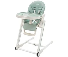Valgomojo kėdė Muka NEW BABY dulkių žalios spalvos