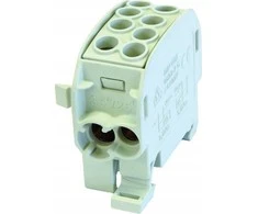 Simet 1 potencialo perjungiamas paskirstymo blokas 125A 2x4-35mm2, 2x2,5-25mm2 pilkas SCB 35-Cu 81504002