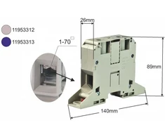 Simet 2-viela 120mm2 pilka ZSG1-120Ns (11953312)