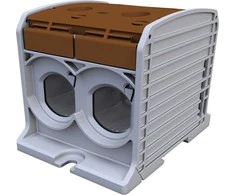 Simet Al / CU sriegio jungtis STB 300-2 (87920) SIMBLOCK Brown 81302015