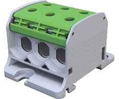 Simet Al/Cu srieginio bėgio jungtis STB 50-3 (87360) SIMBLOCK žalia 81003005