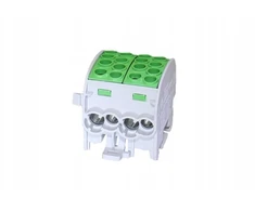Simet 81506005 Al/Cu paskirstymo blokas SCB 35-2 (80220) SIMBLOCK vienpolis 2x35mm2 žalias 81506005