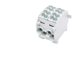 Simet Paskirstymo blokas - atšaka SCB 25-2 Al/Cu 80120 SIMBLOCK pilkas 81505002