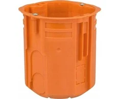 Simet Įleidžiama dėžė 60 mm ypač gilus 80 mm, sujungta su KD71 jungtimi ZV60GFw oranžinė 33335008