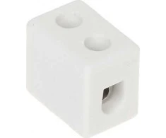 Simet 80711516 Porcelianinė srieginė jungtis 4 mm 1 takelio balta CPO-5A-1P 80711516
