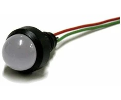 Simet Lampka diodowa Klp 20B/24V, klosz 20 mm, 12-24V, mėlyna 84420003