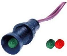 Simet Signalinis 5 mm raudonas 12-24V AC / DC KLP 5GR / 24V (84405015)