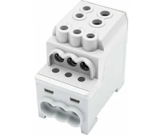 Simet Paskirstymo blokas Al/Cu SDB 200 (80030) SIMBLOCK pilka 81602002