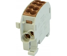 Simet Paskirstymo blokas - atšaka Al/Cu SCB 25 (80110) SIMBLOCK ruda 81501015