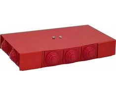 Simet Ugnies dėžutė PIP- 2AN R2x3x4 stačiakampio formos, E90, šakos, matmenys 88x30x166mm, raudona 84622646