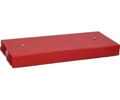 Simet Ugnies dėžutė PIP-7A P10x2x4 stačiakampio formos, E90, praėjanti, matmenys 114x30x286mm, raudona 84627616
