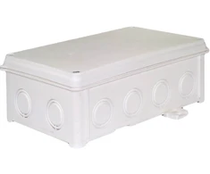 Simet Sieninė elektros instaliacijos dėžutė N110x180S IP67 balta - 35270206