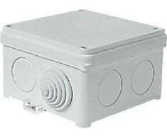 Simet N / T hermetiško tuščiojo bandinio 112x112x63mm IP55 balta N 110x110 (35130206)