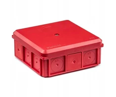 Simet 35418701 Sieninė dėžutė 90x37x90mm IP55 su varžtiniais įvadais, raudona NSW90x90 35418701