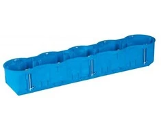 Simet 5 krypčių įleidžiama dėžė P5x60D 60mm Regips Gili Mėlyna - 32099203