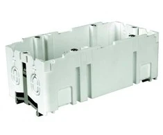 Simet Įleidžiama dėžutė su TS 35 bėgeliu 71x142mm P2kn71x142 (36071206)