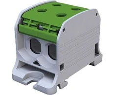 Simet STB 50-2 Al/Cu srieginio bėgio jungtis 87320 SIMBLOCK žalia