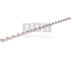 Simet 81998106 Perjungimo šyna - kaištis, 3 fazių 80A, 57 moduliai, 16 mm 81998106